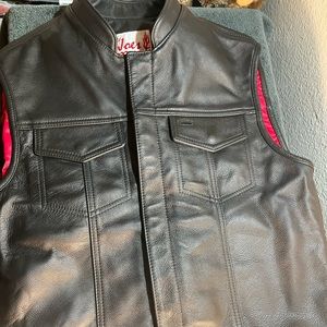 lil joes legendary leathers motorcycle vest